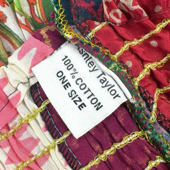 Ashley Taylor Boho Patchwork Pants - One Size - Picture 5 of 6